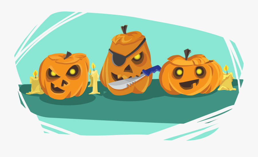 Pumpkin-1456919 - Halloween Para Niños, Transparent Clipart