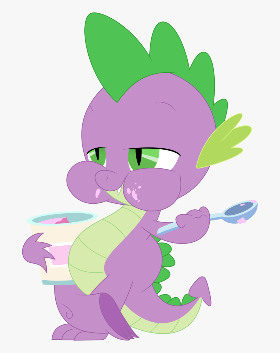 Eat Clipart Random - Dragon Eating Ice Cream, Transparent Clipart