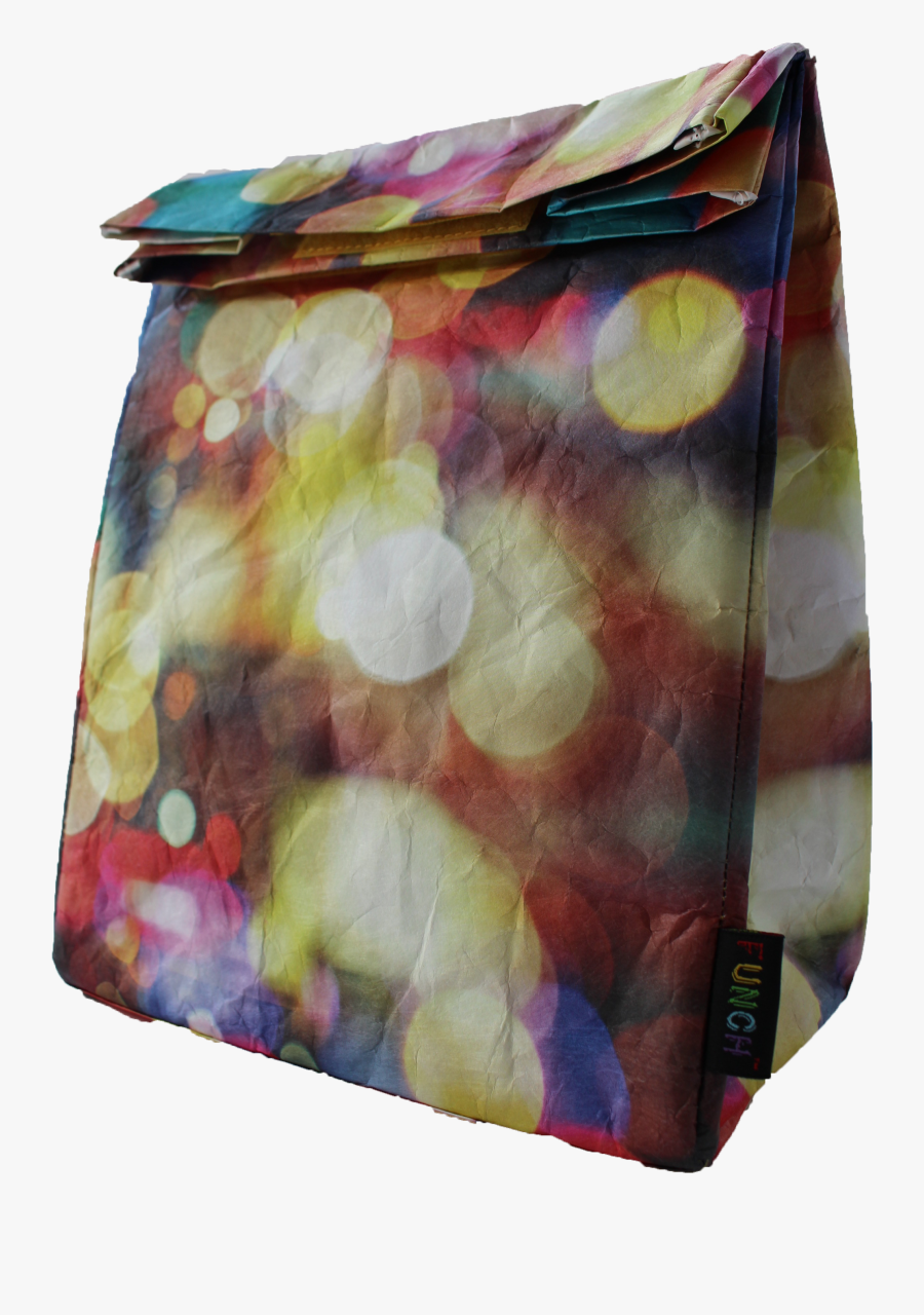 Transparent Lunch Bag Png - Patchwork, Transparent Clipart
