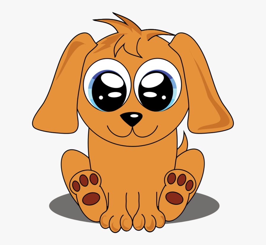 Fawn,carnivore,paw - Cute Cartoon Dogs Png, Transparent Clipart