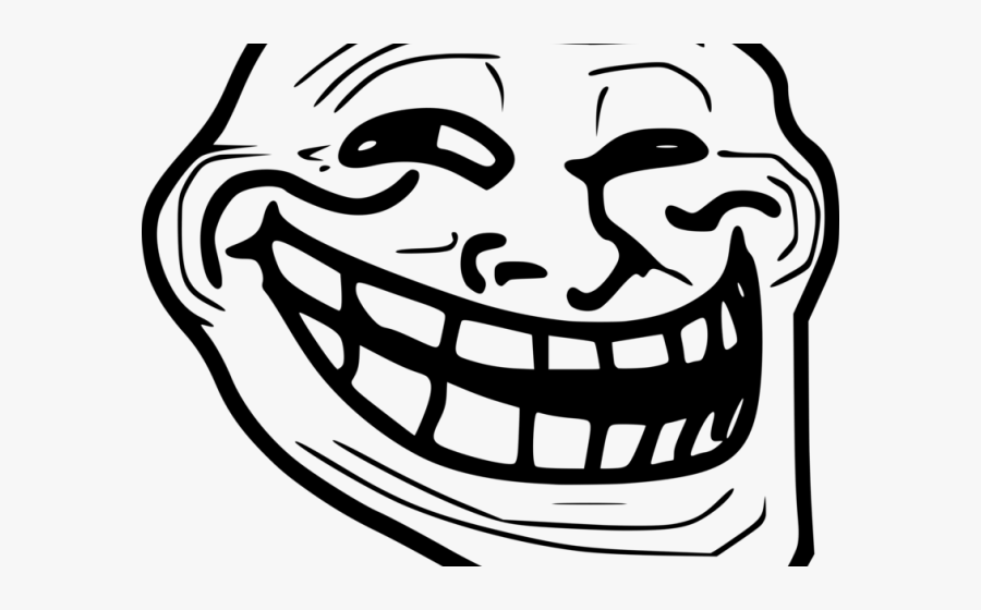 Troll Face, Transparent Clipart