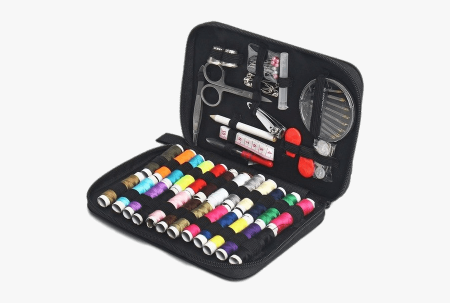 Multifunctional Sewing Kit Clip Arts - Stitching Box, Transparent Clipart