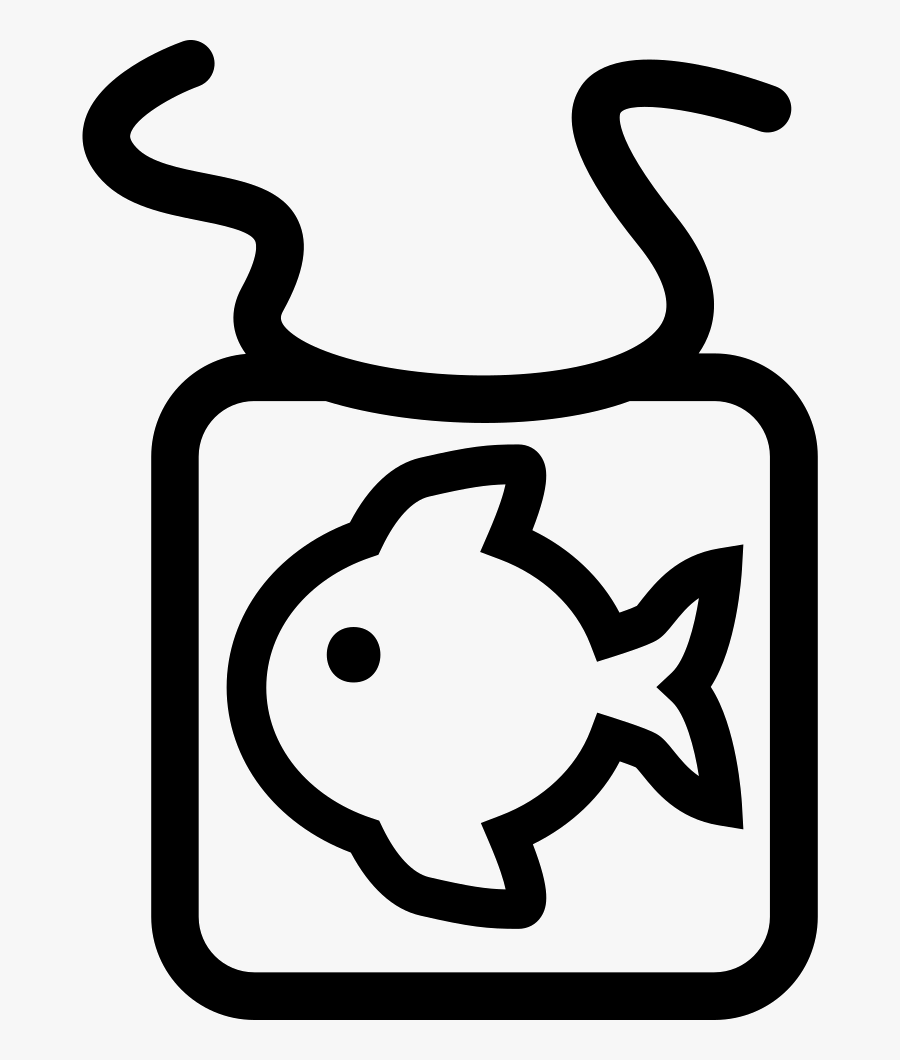 Baby Bib With A Fish - Fish Baby Icon, Transparent Clipart