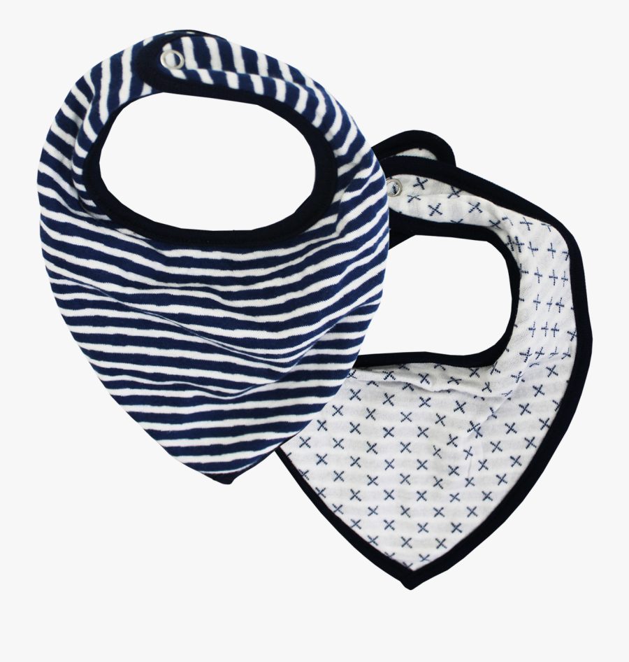 Navy And Orange Silk Scarf, Transparent Clipart