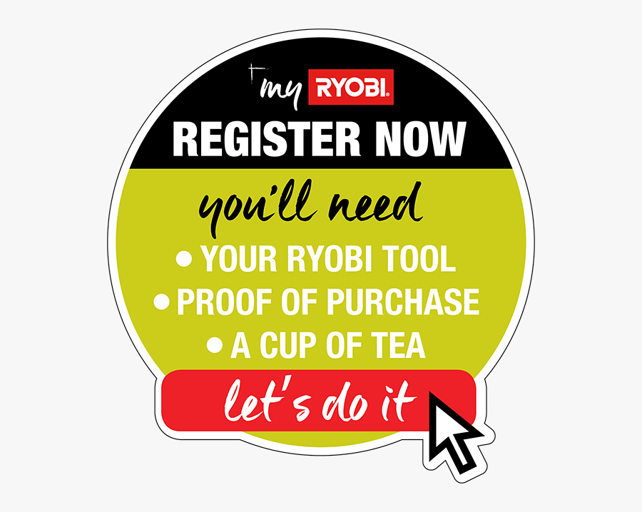 Myryobi Registration - Large - Lpm Seguridad, Transparent Clipart