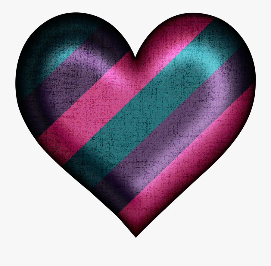 Heat Clipart Colourful Heart - Heart, Transparent Clipart