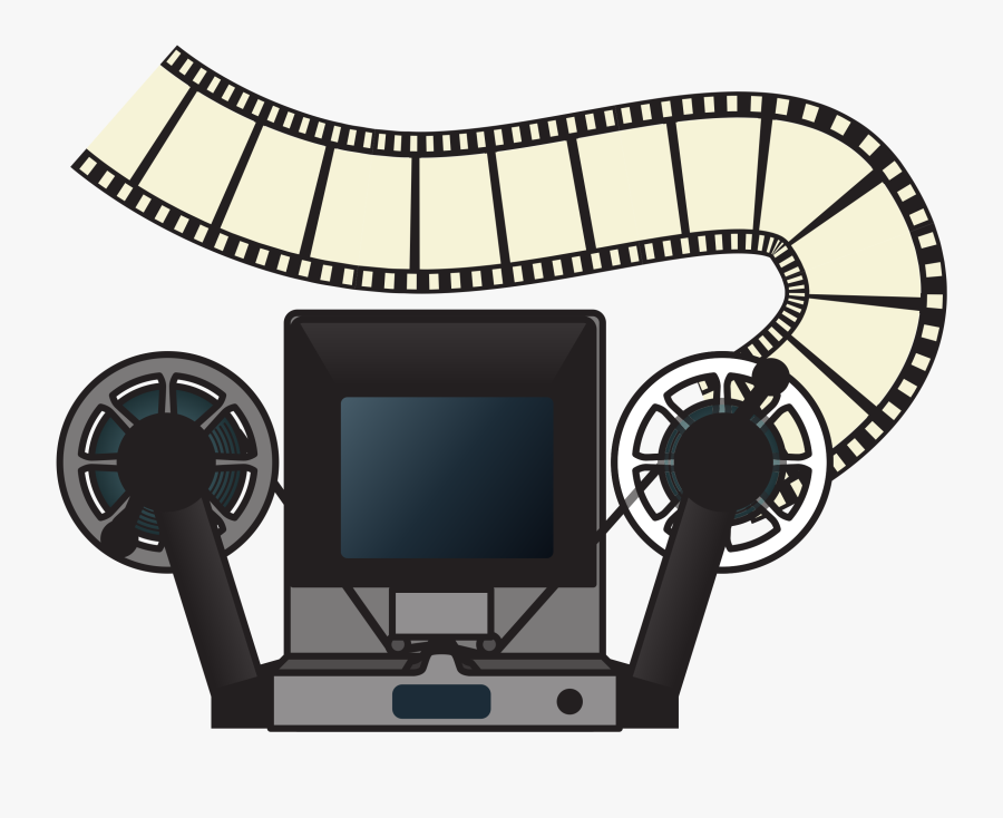 This Free Icons Png Design Of Analog Film Editing Machine - Movie Editing Clip Art, Transparent Clipart