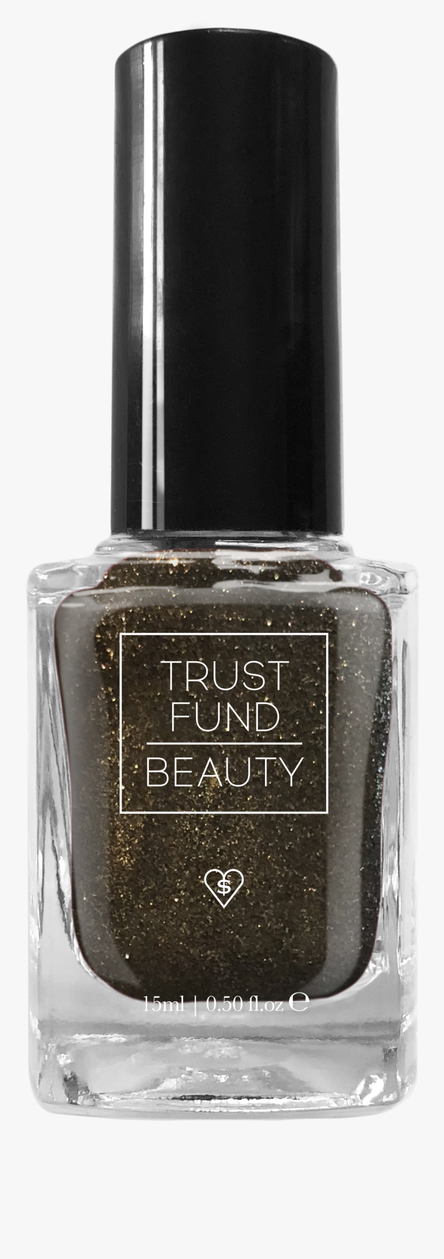 Black Nail Polish Bottle, Transparent Clipart