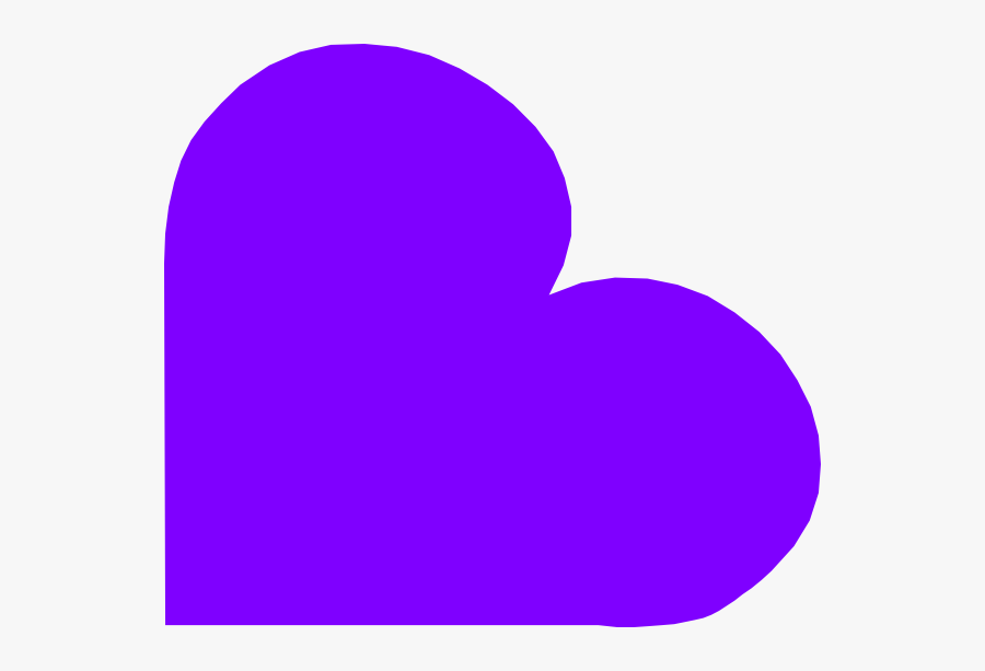 Heart Clipart Purple, Transparent Clipart