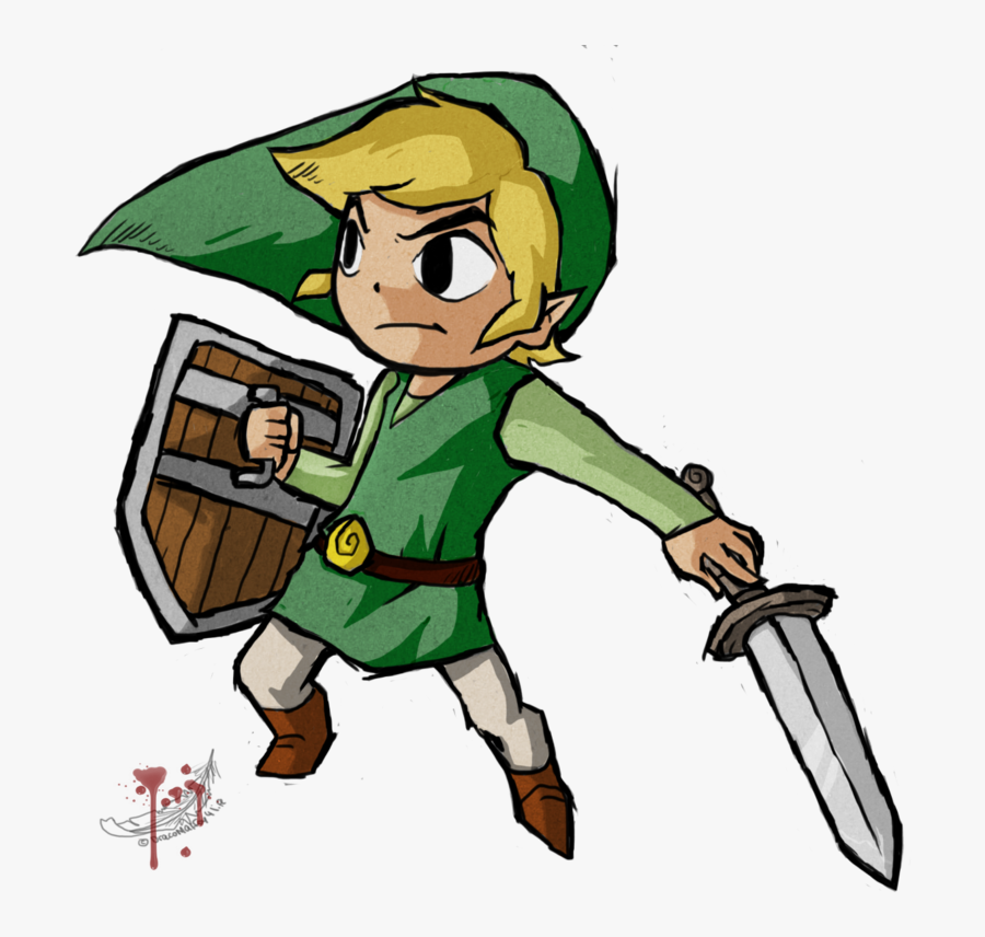 Zelda Clipart Toon Link - Link And Zelda Kiss Breath Of The Wild, Transparent Clipart