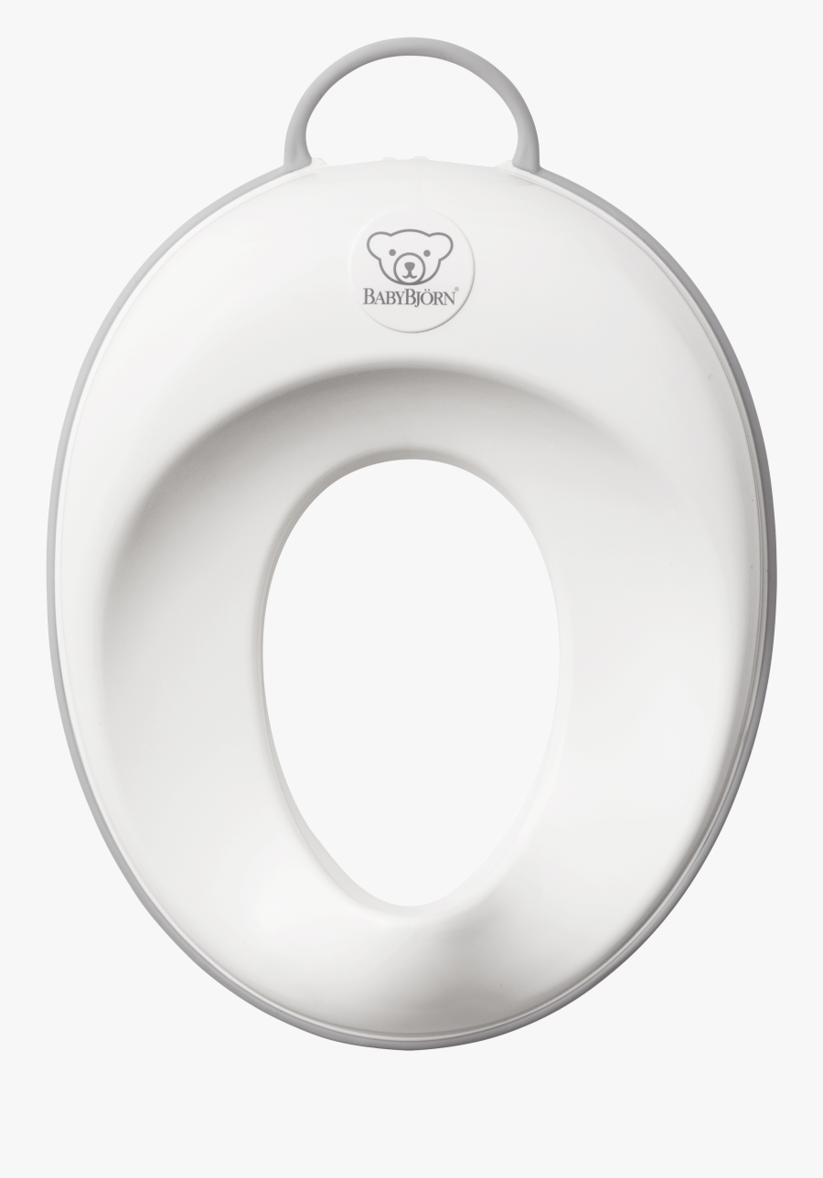 Toilet Training Seat White Grey, Transparent Clipart