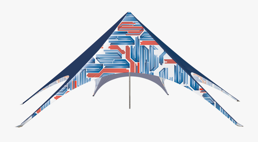 Star Tent - Triangle, Transparent Clipart