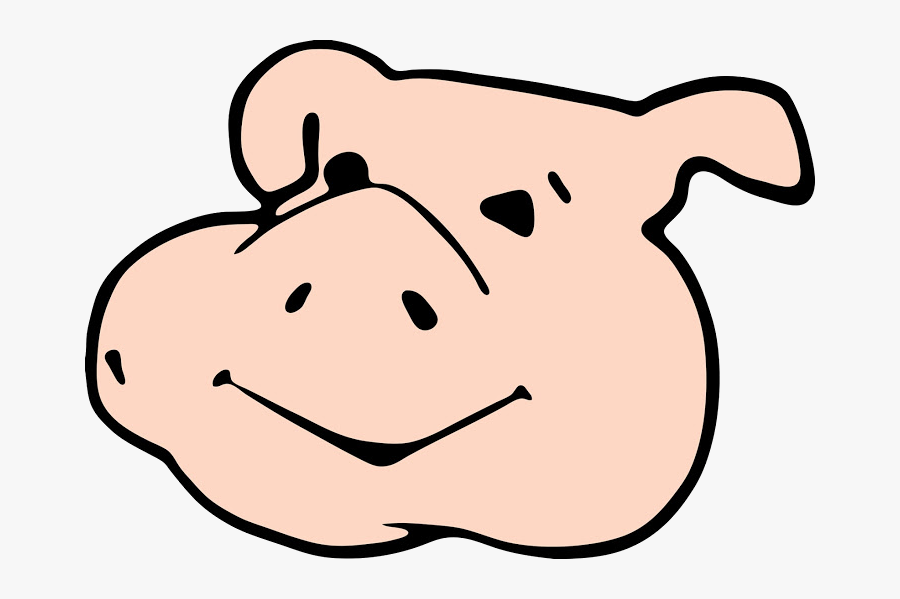 Save This Png File Of Pots The Pig"s Head, Transparent Clipart