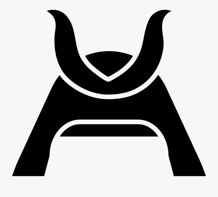 Samurai Transparent Svg - Samurai Helmet Transparent Background, Transparent Clipart