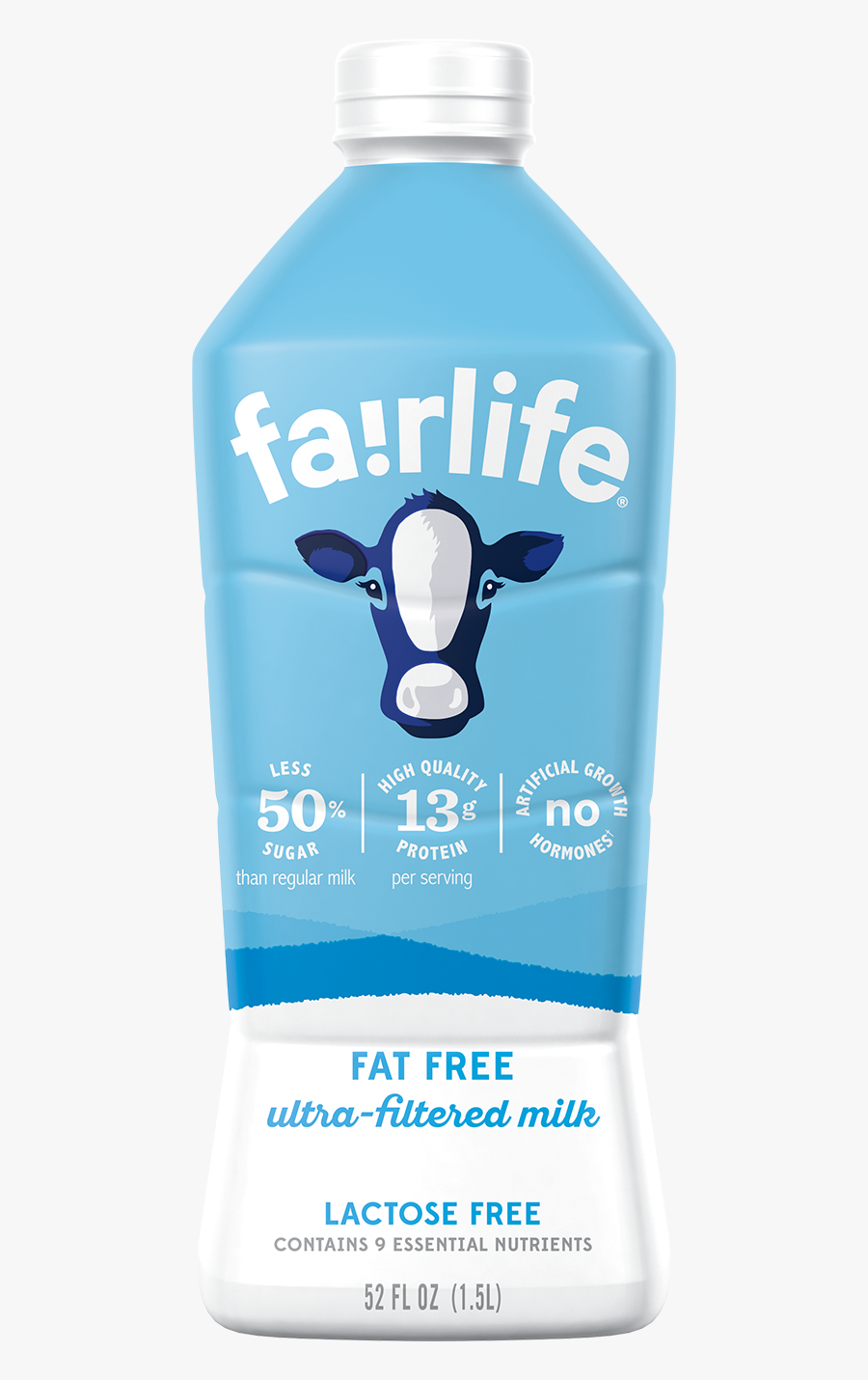 Fairlife Ultra Filtered Milk, Transparent Clipart