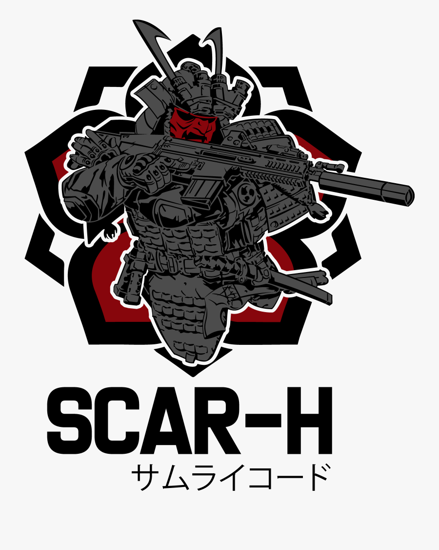 Scar H Samurai, Transparent Clipart