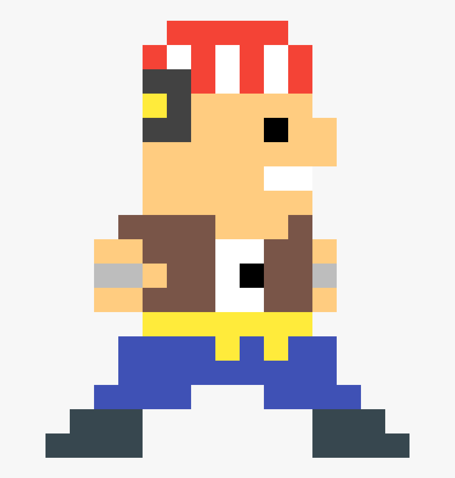 Goku In Mario Maker, Transparent Clipart