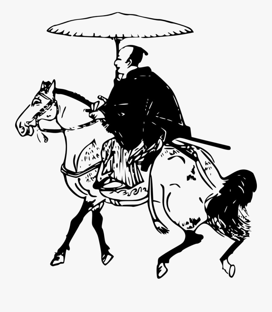 Samurai Clip Art, Transparent Clipart