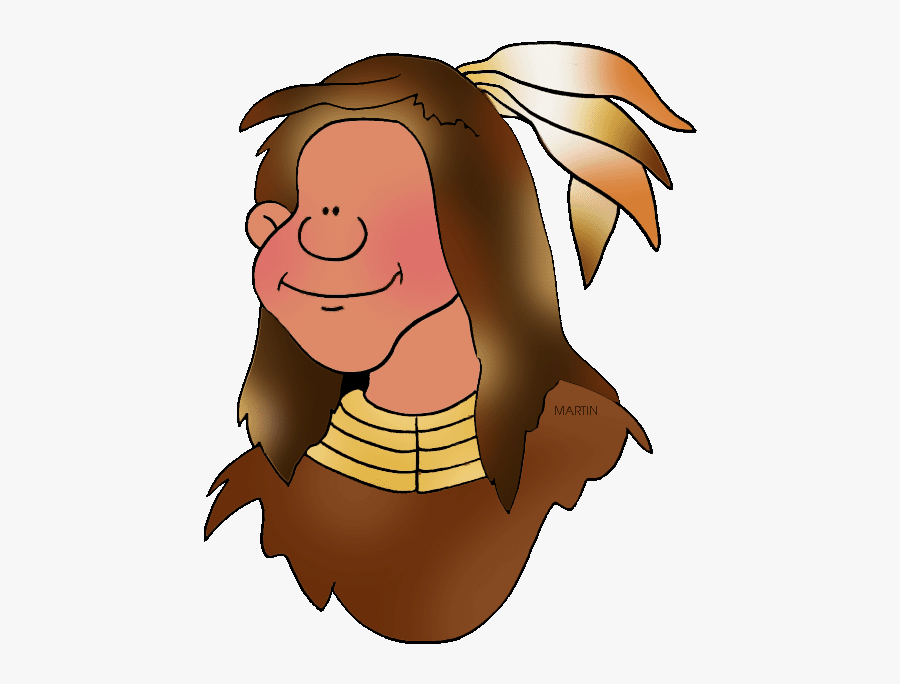 Southeast Woodland Creek Man - Cartoon, Transparent Clipart
