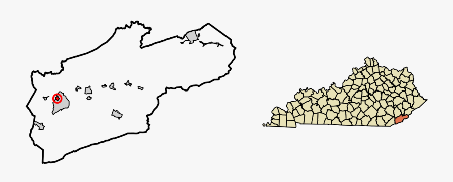 Map Of Kentucky, Transparent Clipart