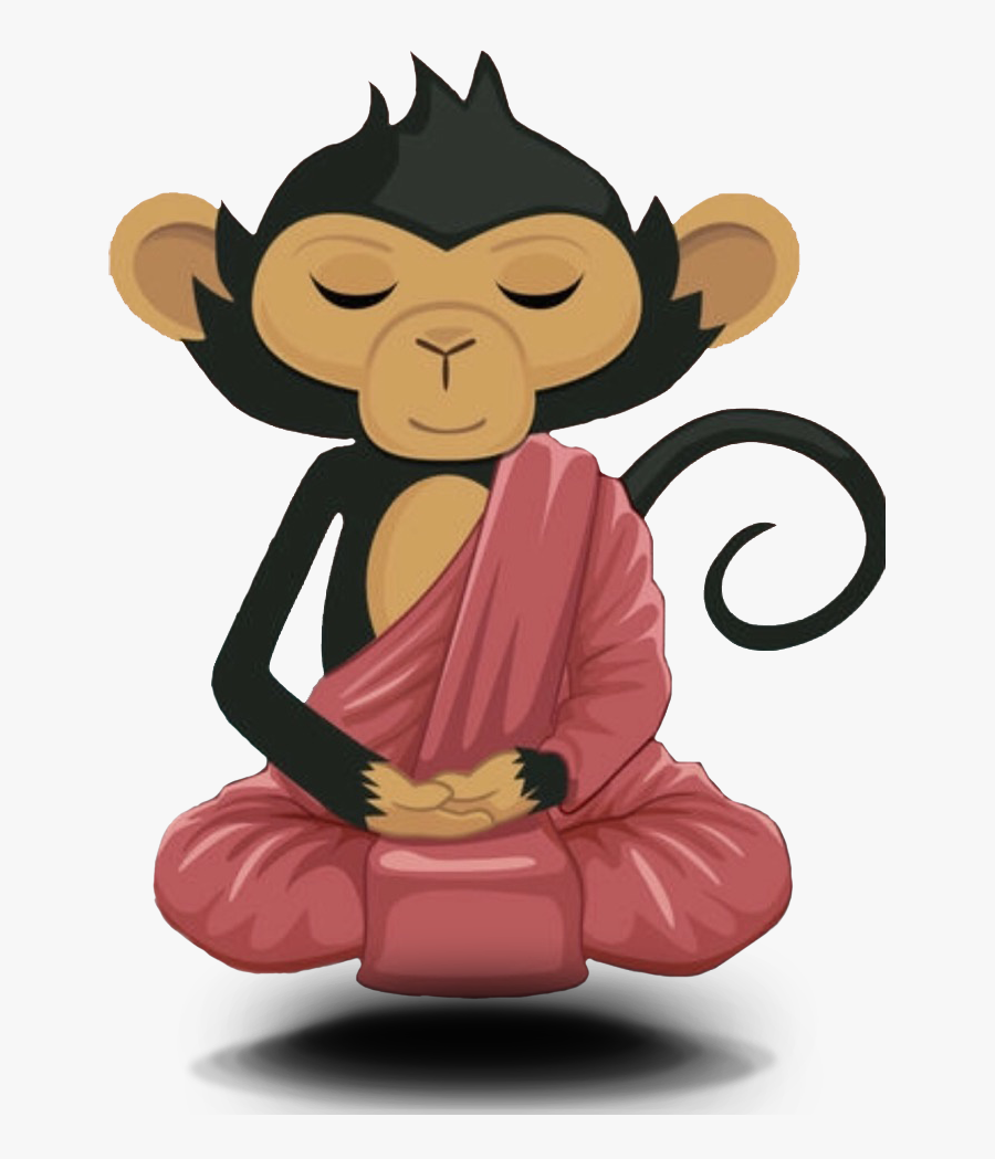 Mystic Monkey’s Massage And Astrology - Zen Monkey, Transparent Clipart