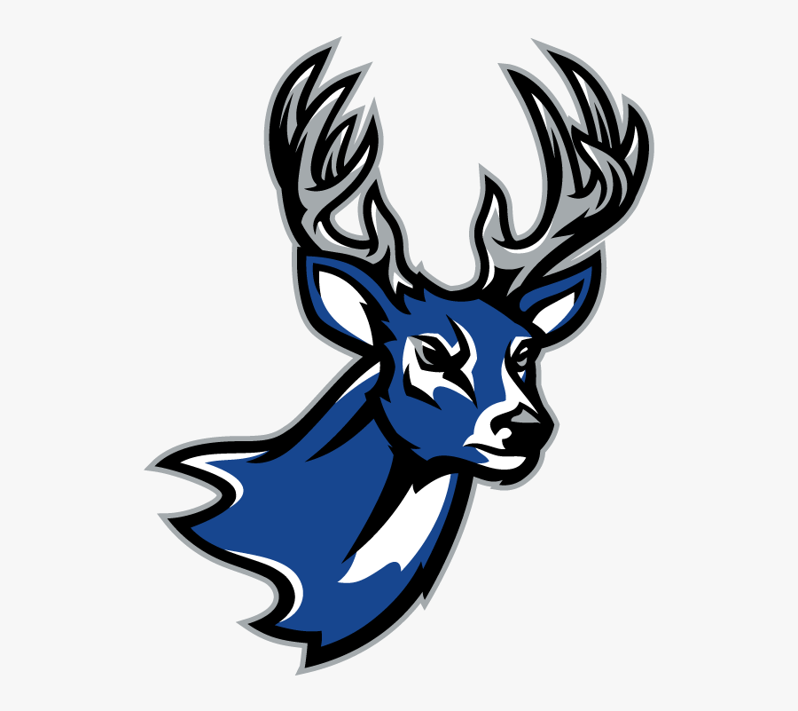 Deer Creek High School Logo - Deer Creek Antlers Logo, Transparent Clipart