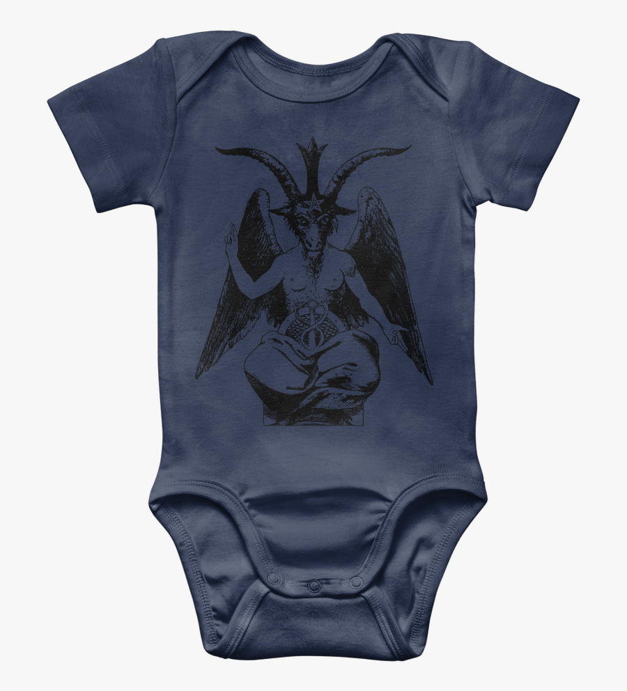 Baphomet Transparent Baby - My Favorite Things Onesie, Transparent Clipart