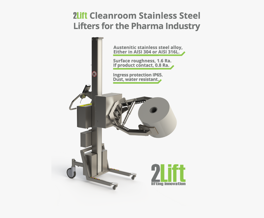 Stainless Steel Reel Handler Cleanroom Equipment - Machine, Transparent Clipart