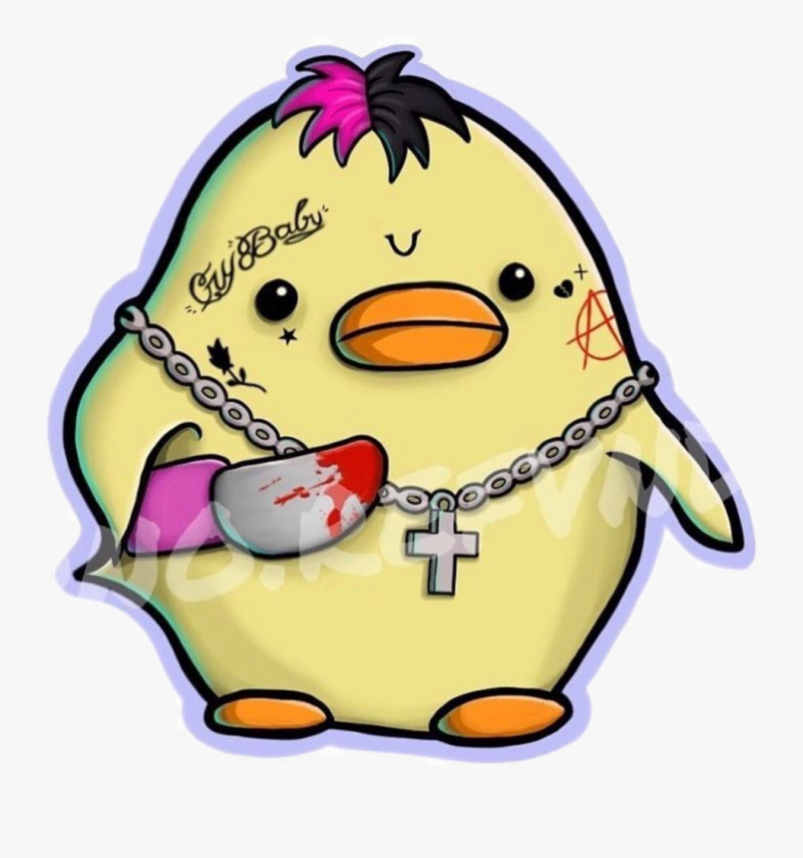 Lil Peeps Duck, Transparent Clipart