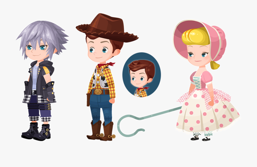 Transparent Little Bo Peep Clipart - Kingdom Hearts Riku Png, Transparent Clipart