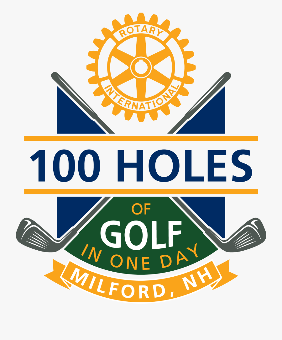 100 Holes Of Golf - Rotary Club Sunrise Of Road Town, Transparent Clipart