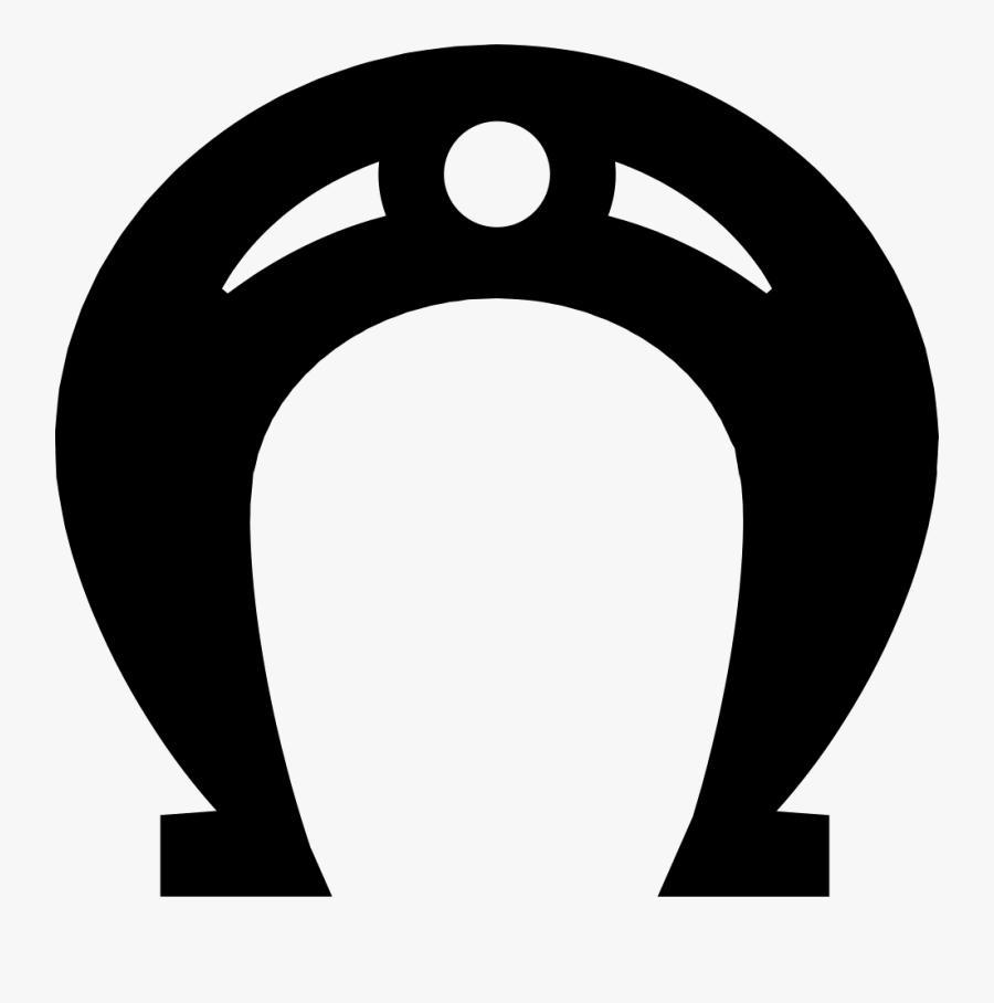 Horseshoe Variety Shape With Just One Hole, Transparent Clipart