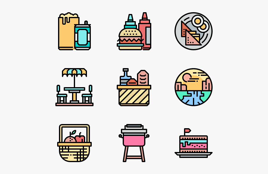 Picnic - Stock Market Icon Png, Transparent Clipart