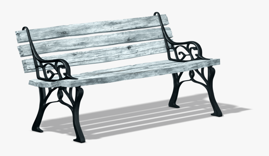 #bench #park #park Bench #foreground #background - Bank Ve Sokak Lambası, Transparent Clipart