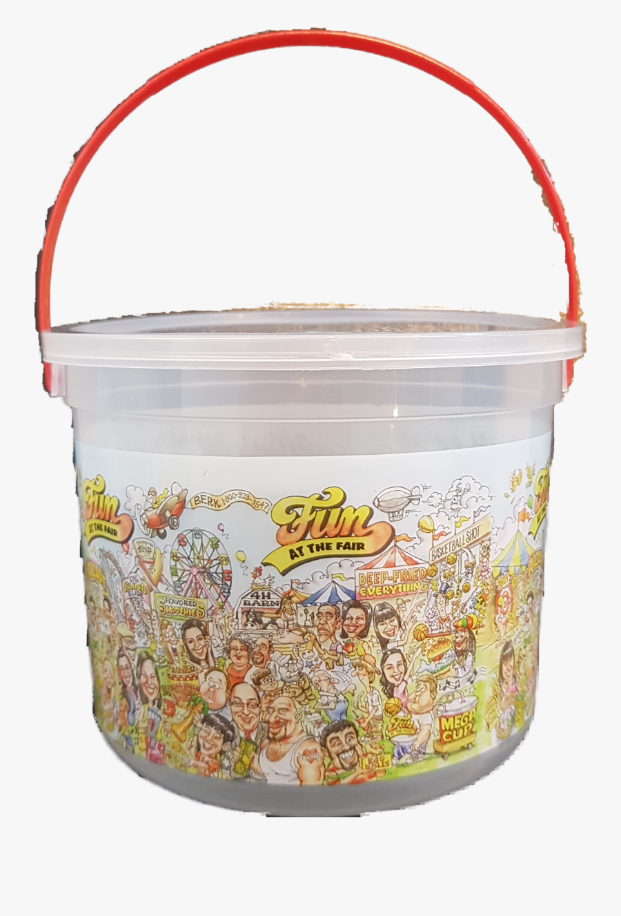 All The Fun Of The Fair Clear Bucket - Arch, Transparent Clipart
