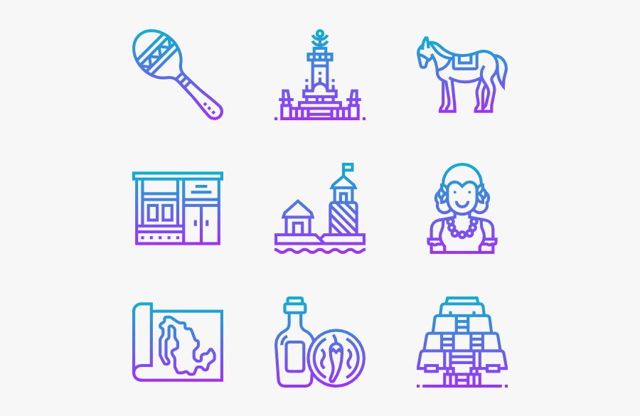 Mexico - Icon, Transparent Clipart