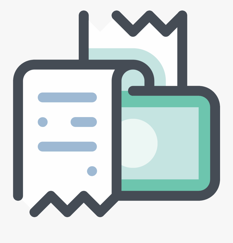 Receipt Png Clipart , Png Download - Transparent Background Receipt Clipart, Transparent Clipart