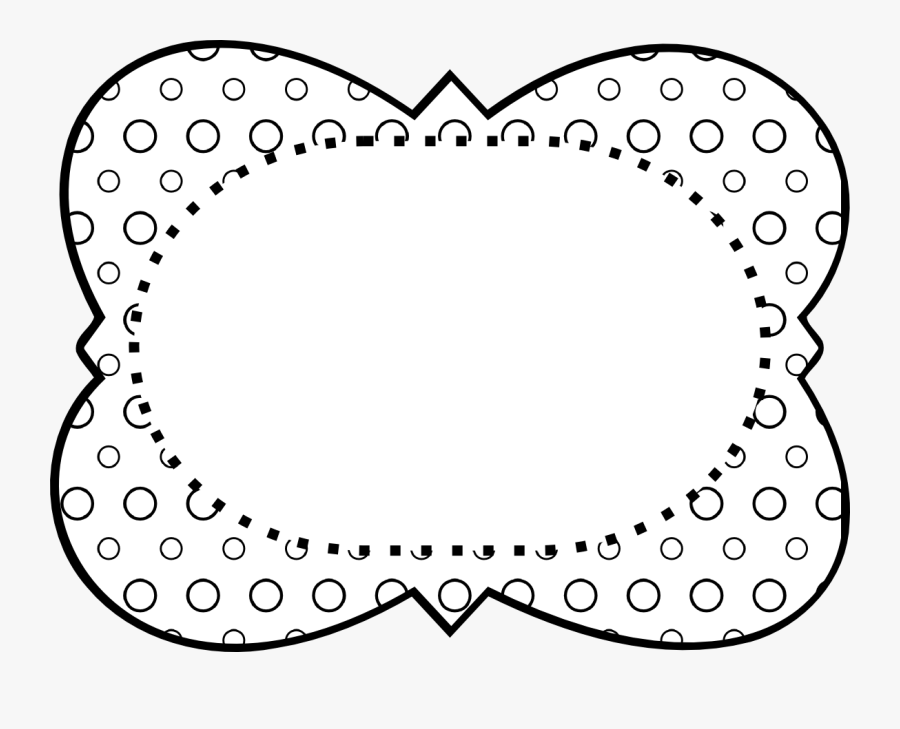 Transparent Border Design Black And White Png - School Black And White Clipart Frames, Transparent Clipart