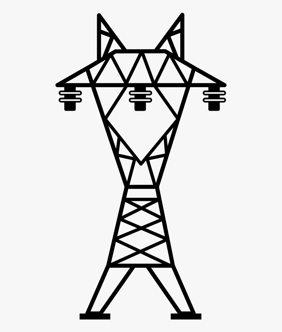 Electricity Tower Png, Transparent Clipart