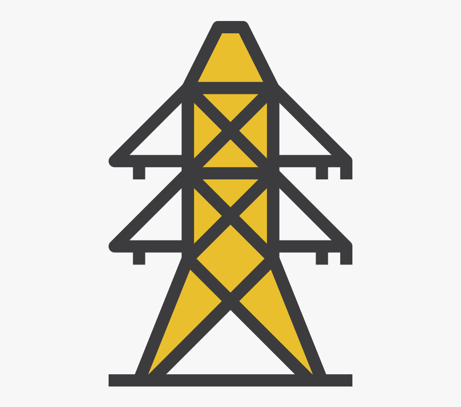 Power Line Icon, Transparent Clipart