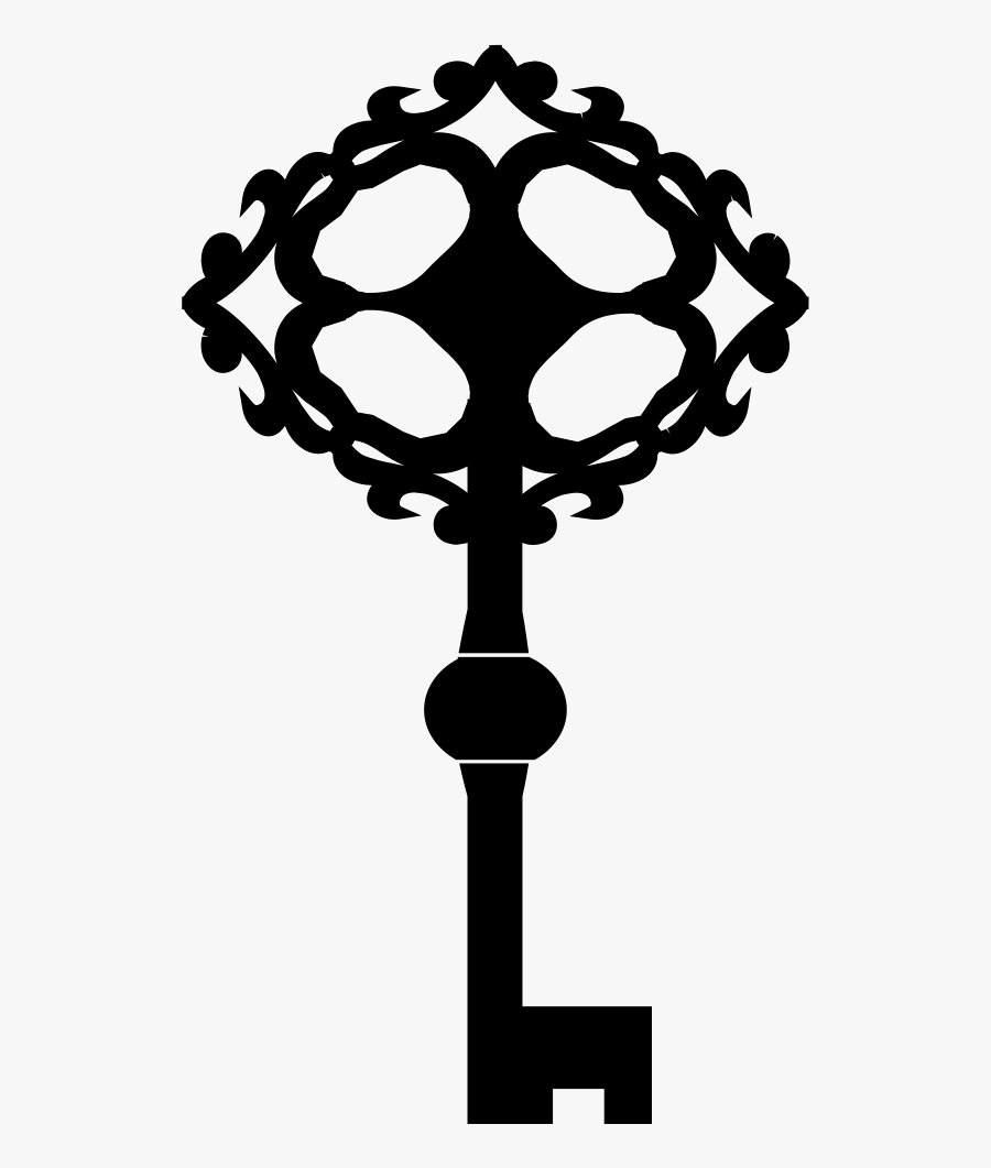 Antique Key Tool - Chave Antiga Png, Transparent Clipart