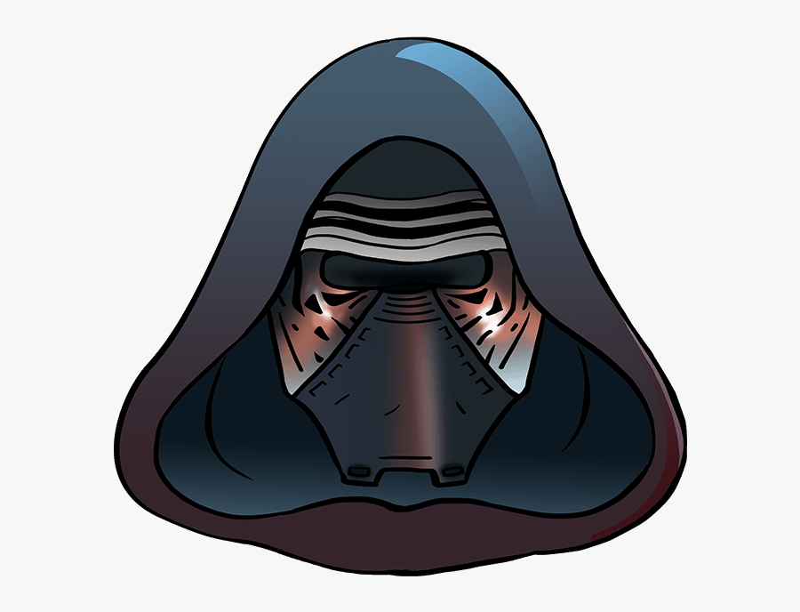 How To Draw Kylo Ren - Illustration, Transparent Clipart