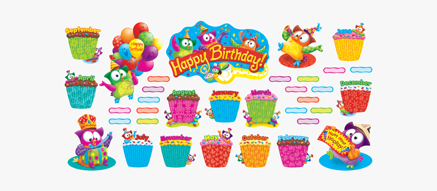 Bulletin Board Birthday Hats, Transparent Clipart