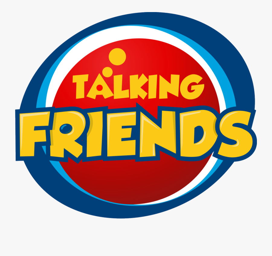 Talking Friends Logo, Transparent Clipart