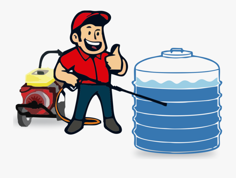 Automated Tank Cleaning Machine, Transparent Clipart