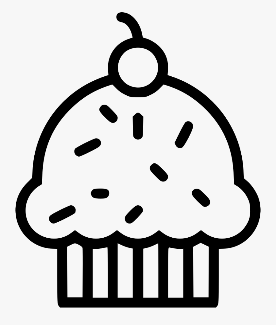 Muffin Breakfast Meal Dinner Fast - Molecule Icon, Transparent Clipart