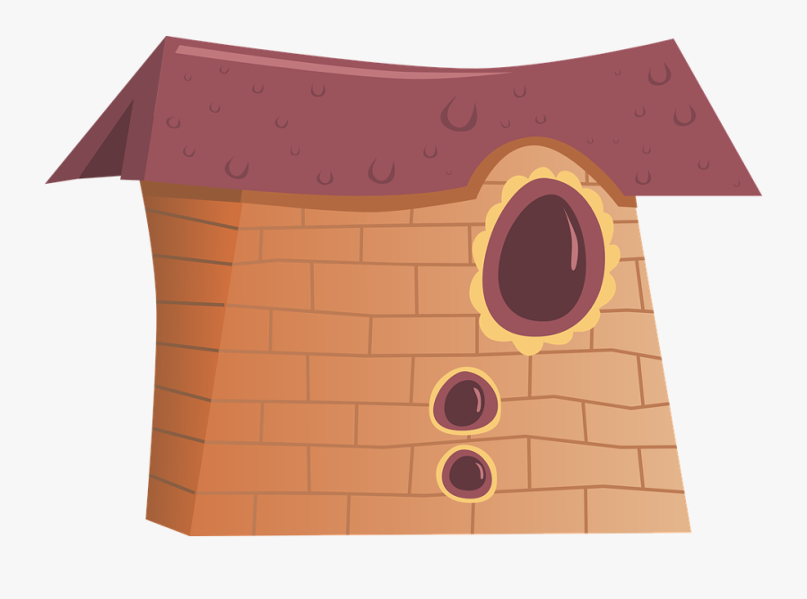 House, Brick, Stone, Windows, Building, Architecture - Casa De Piedra Png, Transparent Clipart