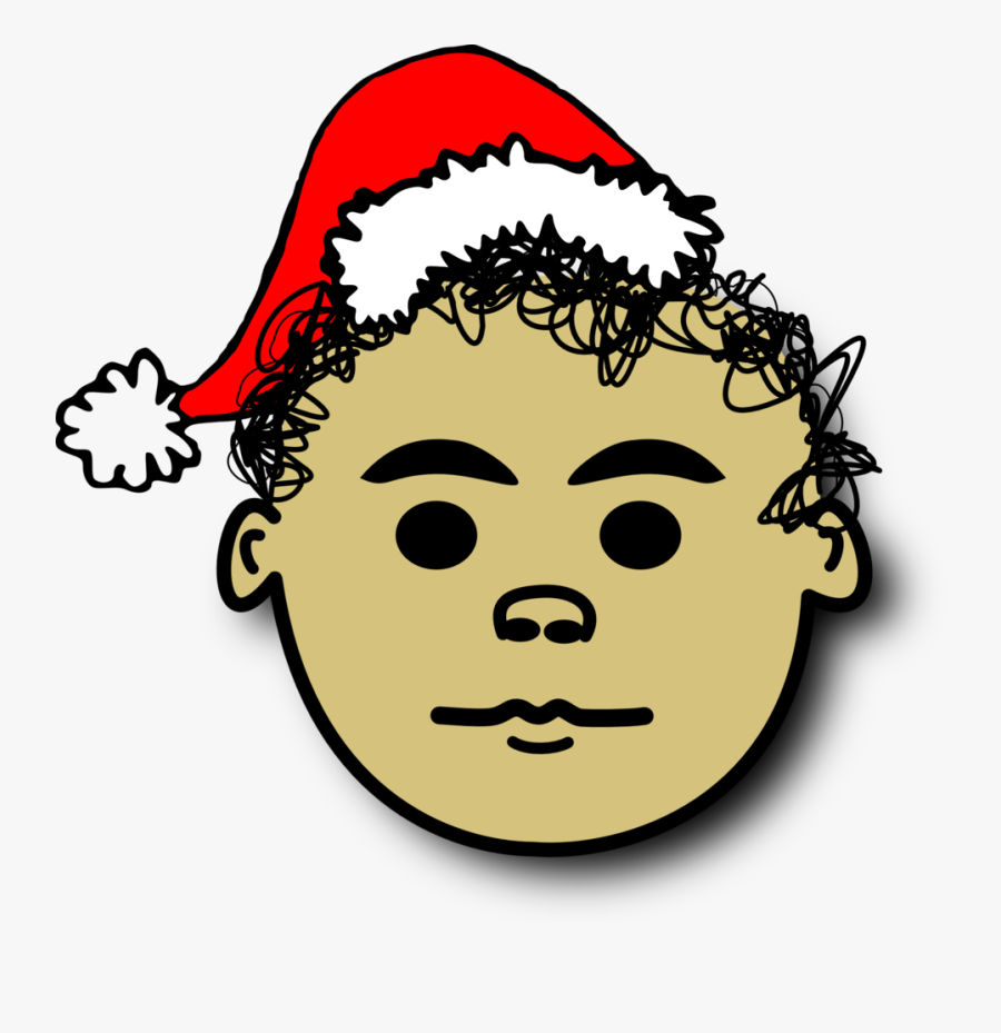 Blue Santa Hat Clipart, Transparent Clipart