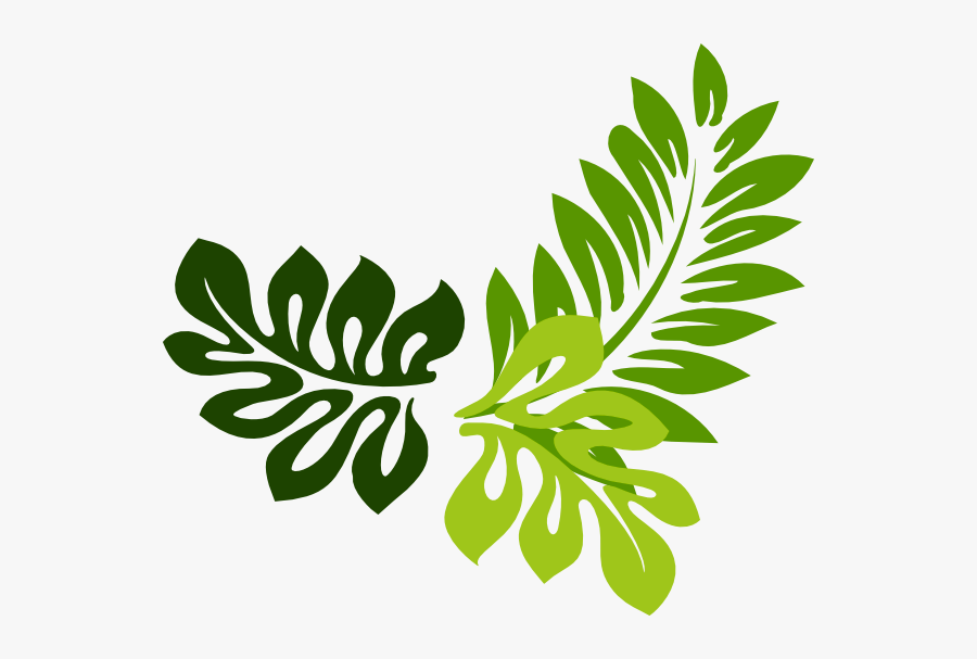 Leaf Border Clipped Art - Leaves Border Design Transparent, Transparent Clipart