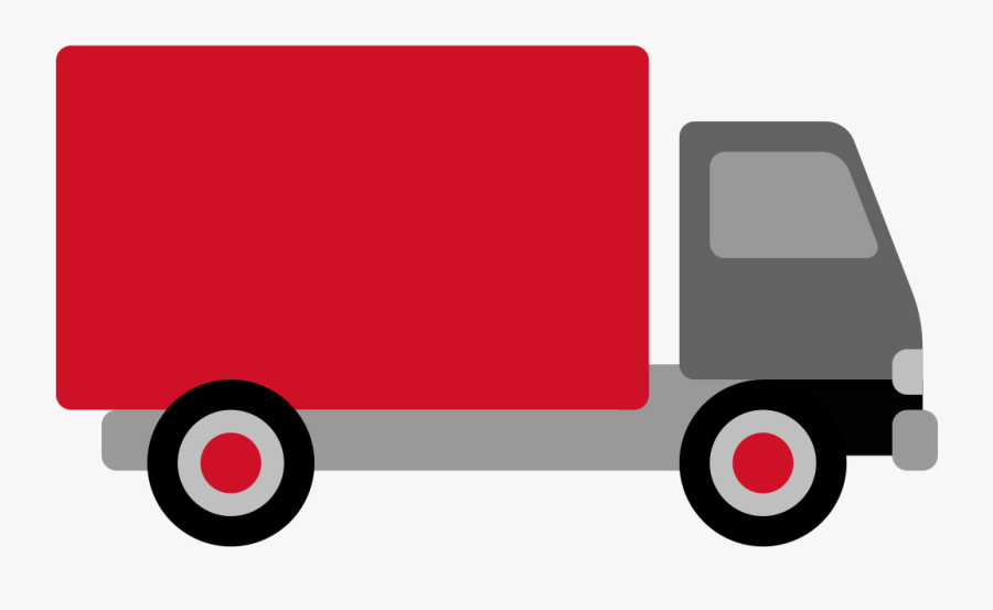 File - Delivery-truck - Svg, Transparent Clipart